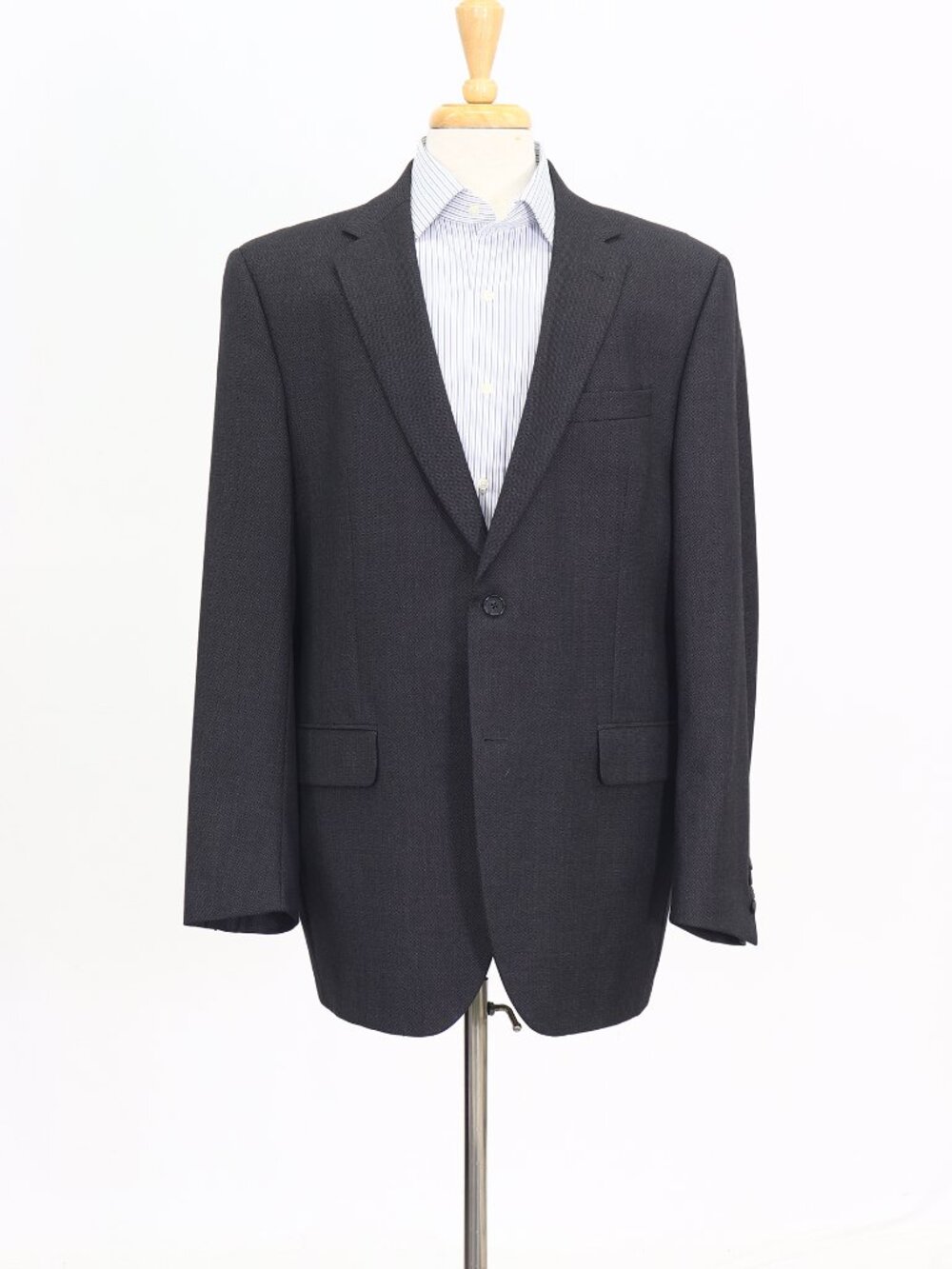Coppley 44L Gray Blazer Sport Coat Jacket 2-Button Solid W984